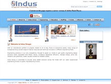Tablet Screenshot of indus-usa.com
